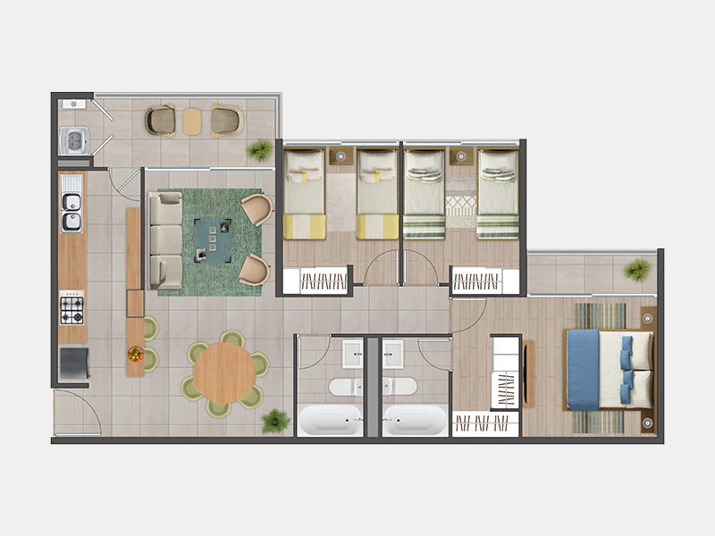 Planta Modelo L