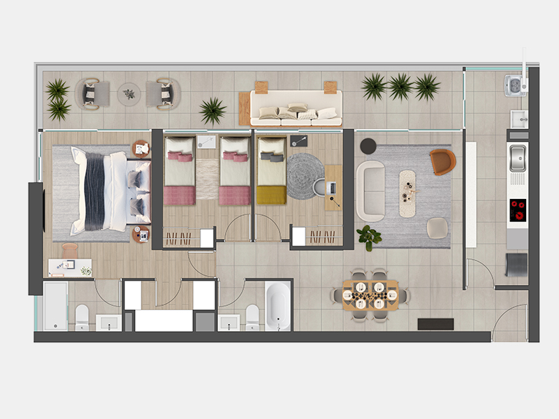 Planta Modelo 4